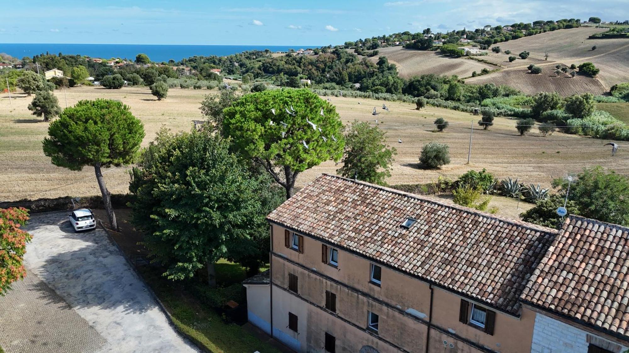 Apartamento S214 - Sirolo, Trilocale Con Giardino In Zona Tranquilla Exterior foto